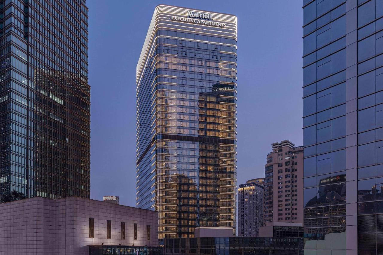 Marriott Executive Apartments Чунцин Экстерьер фото