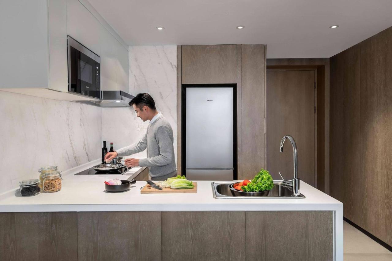 Marriott Executive Apartments Чунцин Экстерьер фото