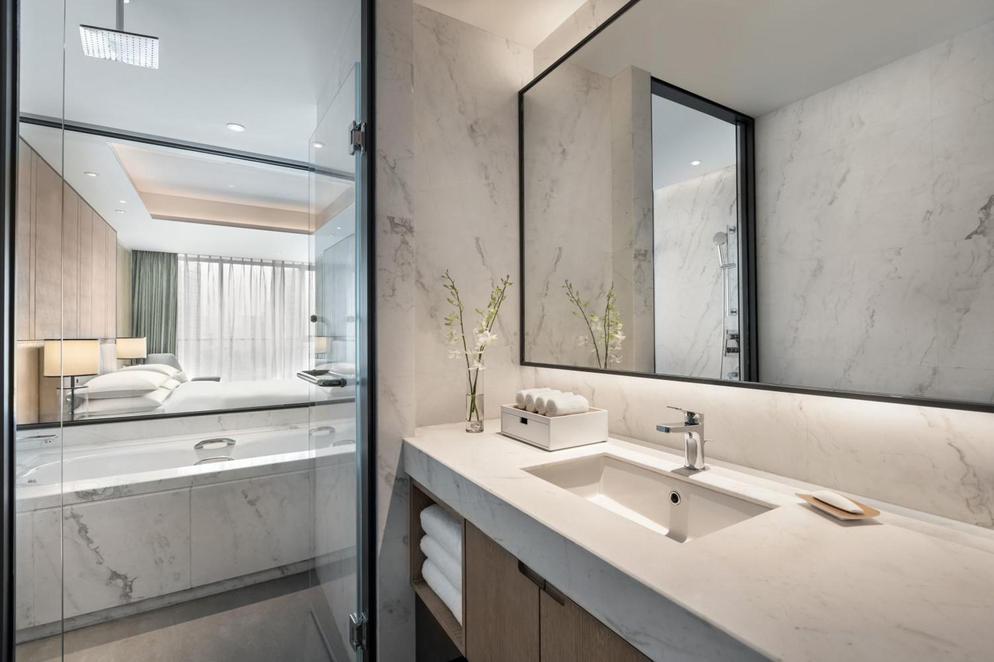 Marriott Executive Apartments Чунцин Экстерьер фото
